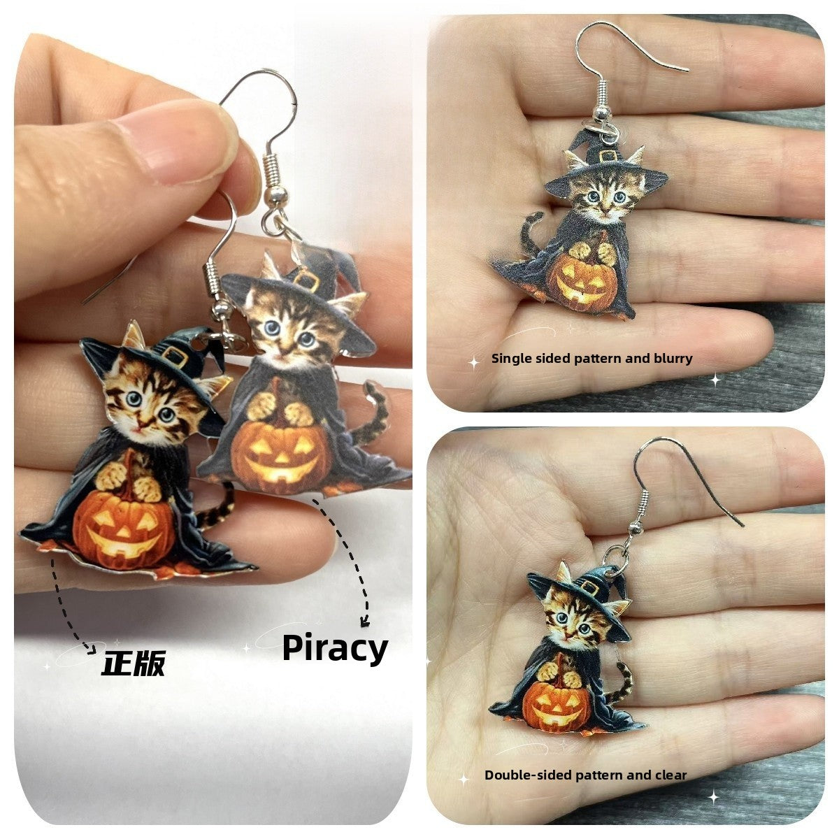 Cute Acrylic Cup Earrings For Women With Iron Ear Pins, Stylish And Lightweight Accessories