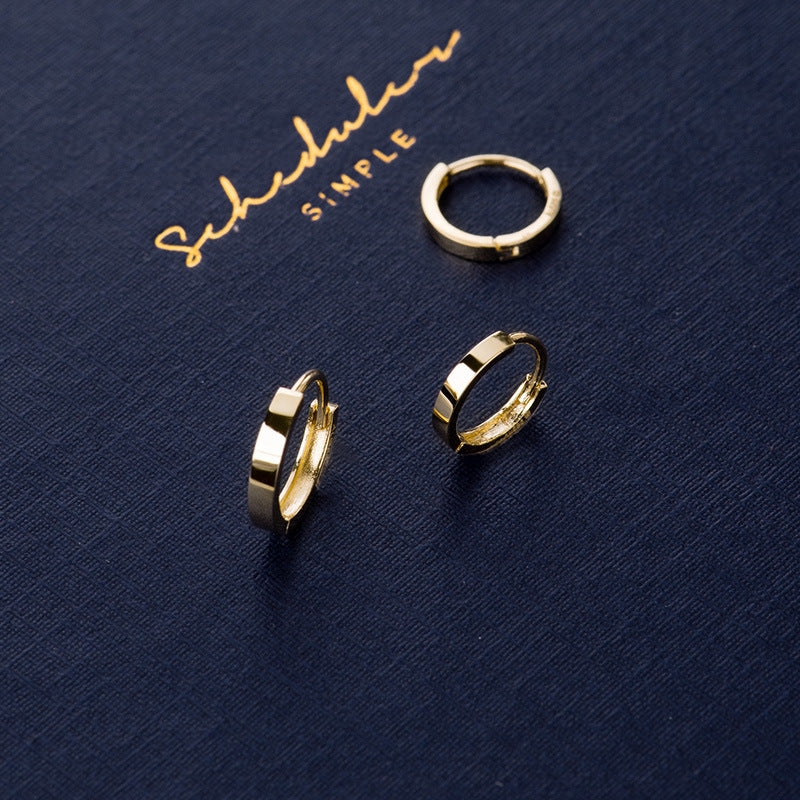 For 1 Pair New Style Earrings In 14K Gold