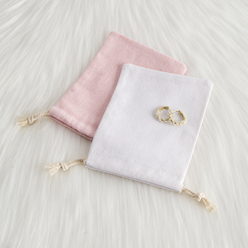 1 Piece Cloth Simple Style Daily Party Solid Color Jewelry Packaging Bags