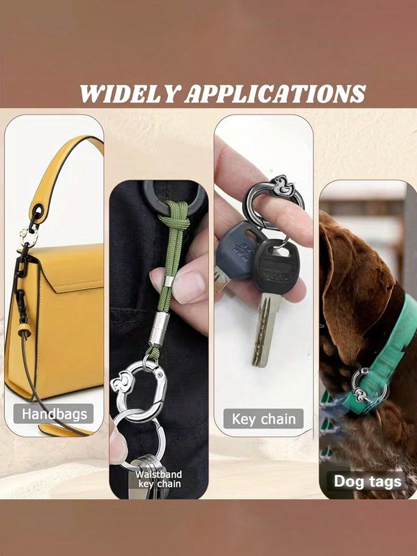 Modern Style Bag Hardware Made Of Durable Alloy For Other Bag Accessories