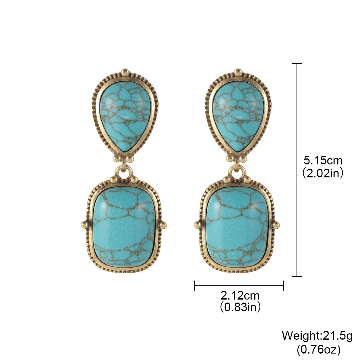 Handmade Retro Red Bow Tie Earrings For Women In Copper Alloy With Pearl Inlay