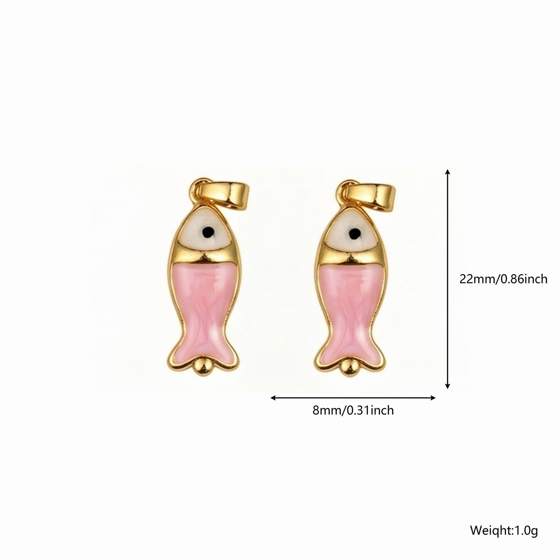Ocean Copper Pendant With Rhinestones And Enamel Craftsmanship, Elegant Jewelry For Women In Gold