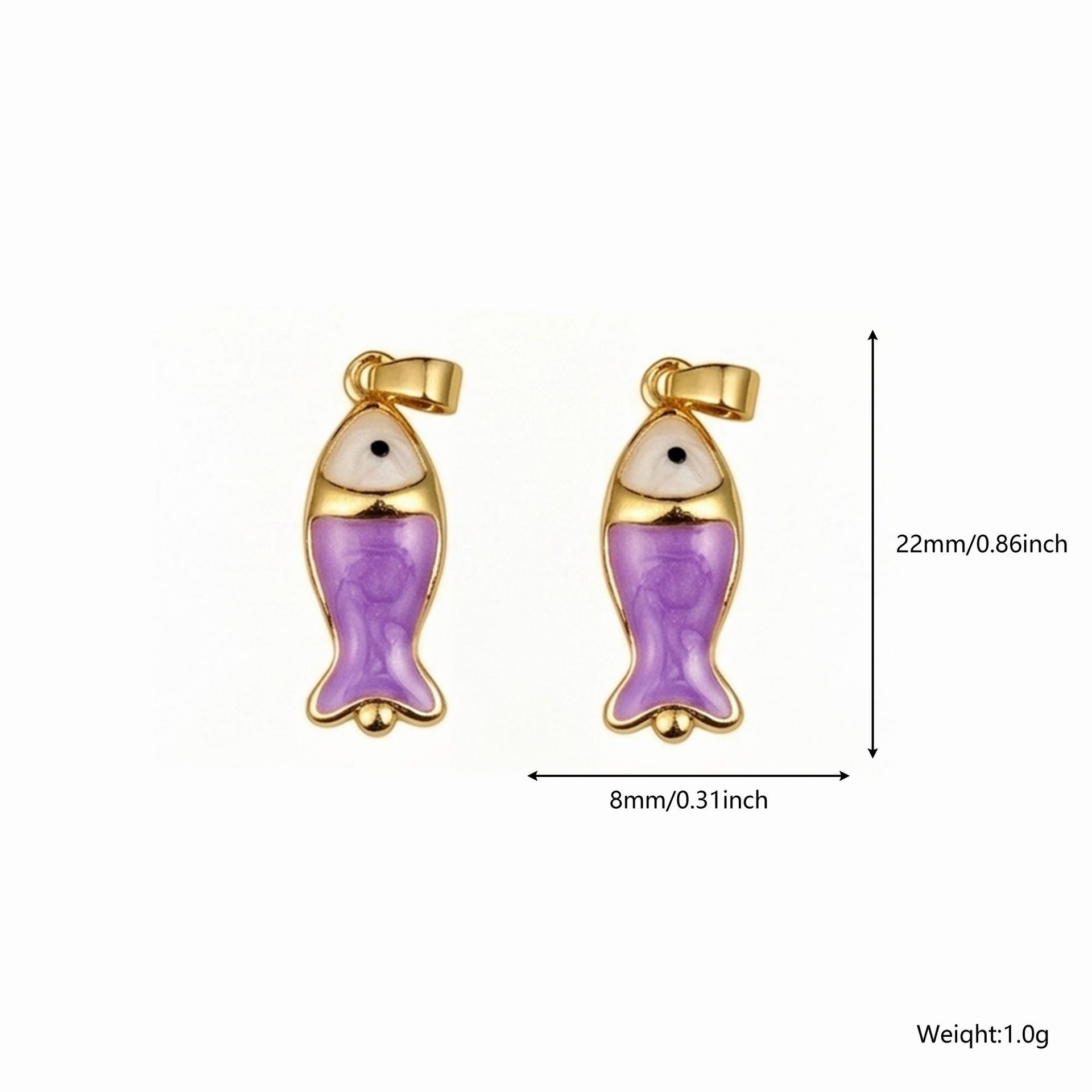 Ocean Copper Pendant With Rhinestones And Enamel Craftsmanship, Elegant Jewelry For Women In Gold