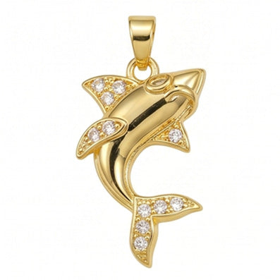 20 PCS Copper Crab Pendants With Zircon Inlay, Enamel Craft, Designed For Women Jewelry Making