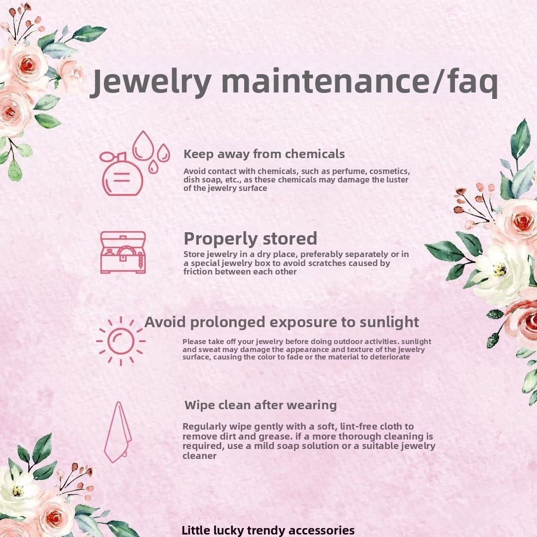 Natural Pink Flowers Necklace For Women With Electroplated Finish And Alloy Pendant In Acrylic Material