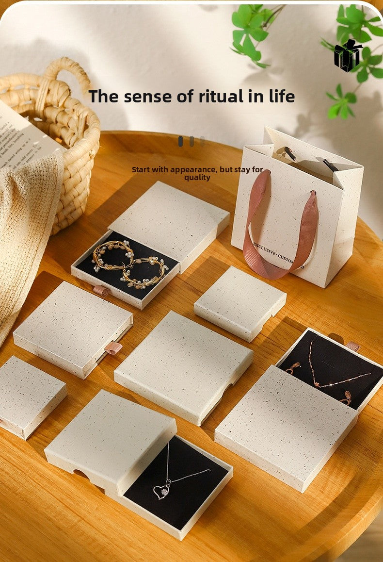 Elegant Paper Jewelry Box For Stylish Storage And Gift Packaging