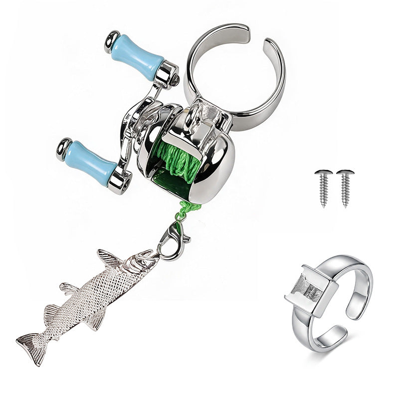 Fish Necklace For Adults With Alloy Pendant And 304 Stainless Steel Cuban Link Chain Featuring Silicone Wristbands