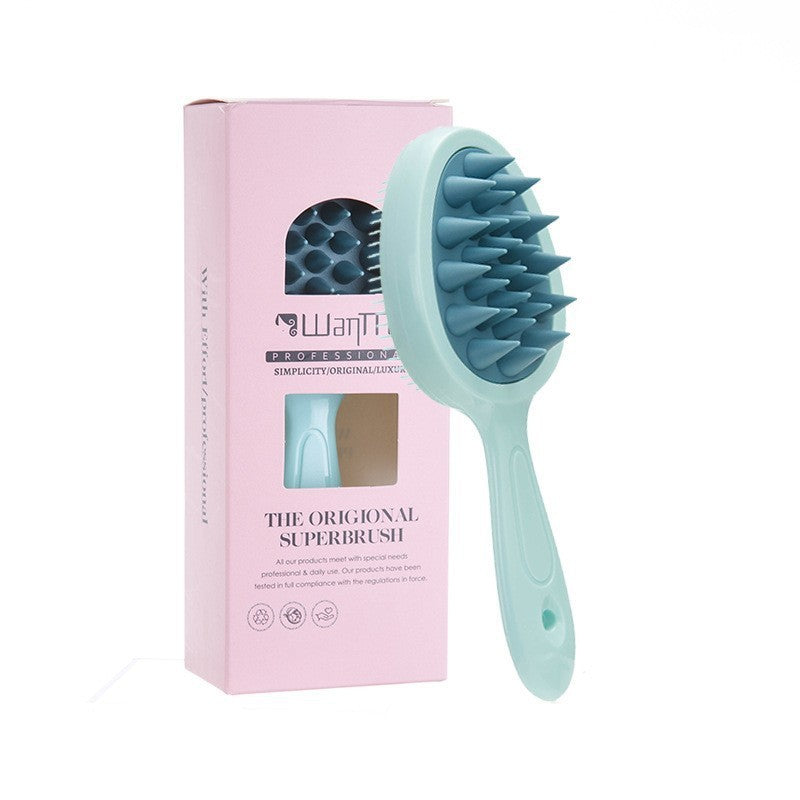 New Arrival Hot Sale Avocado Comb Smooth Hair Without Knotting Portable Massage Comb Wet And Dry Dual-Use Shampoo Brush