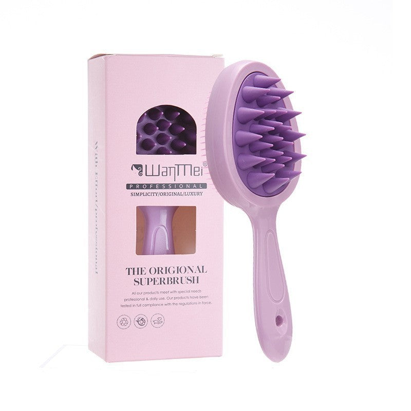 New Arrival Hot Sale Avocado Comb Smooth Hair Without Knotting Portable Massage Comb Wet And Dry Dual-Use Shampoo Brush
