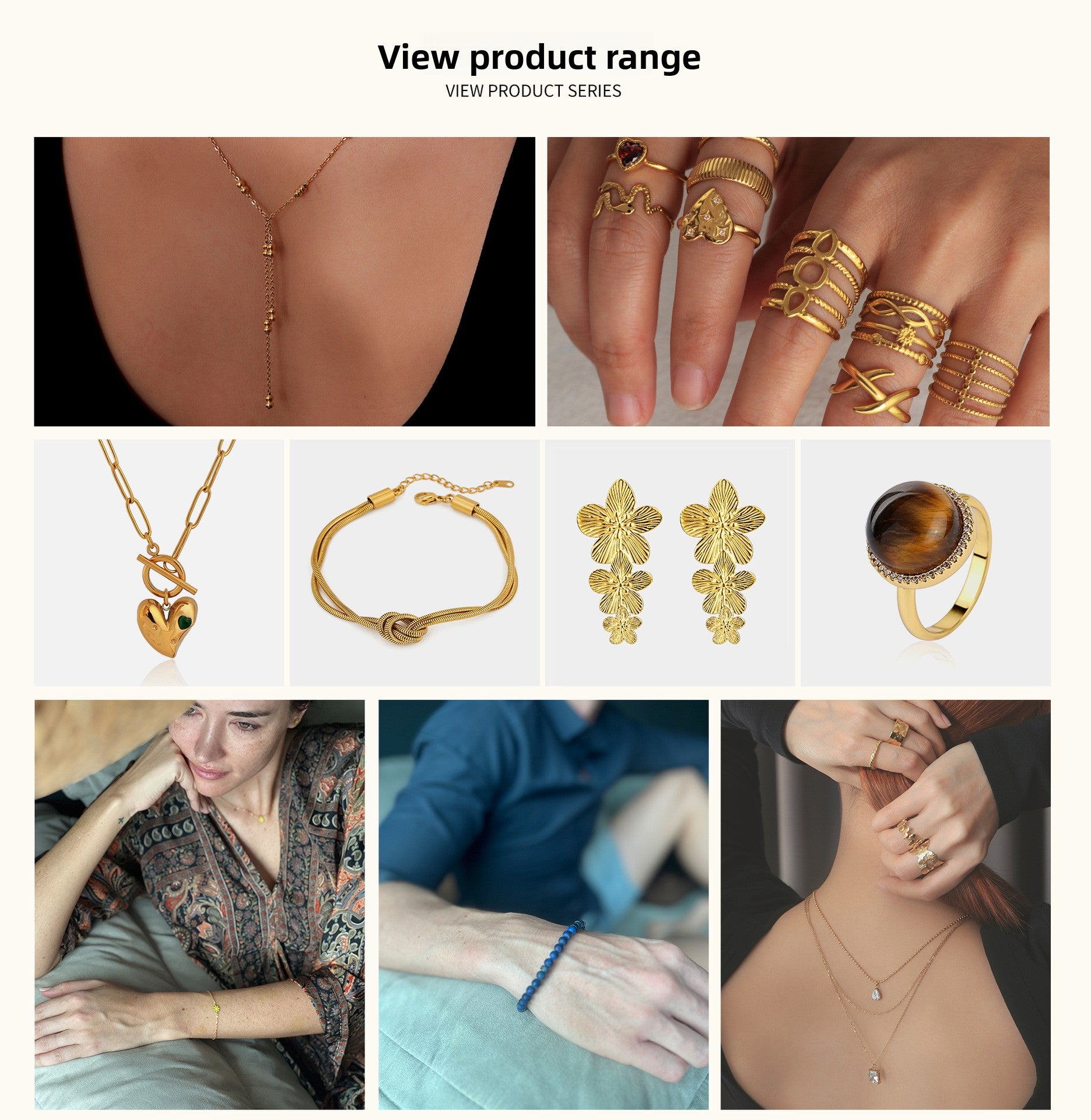 Bohemian Shell Necklace For Women With Golden Plated Shell And Paperclip Chain In Gold