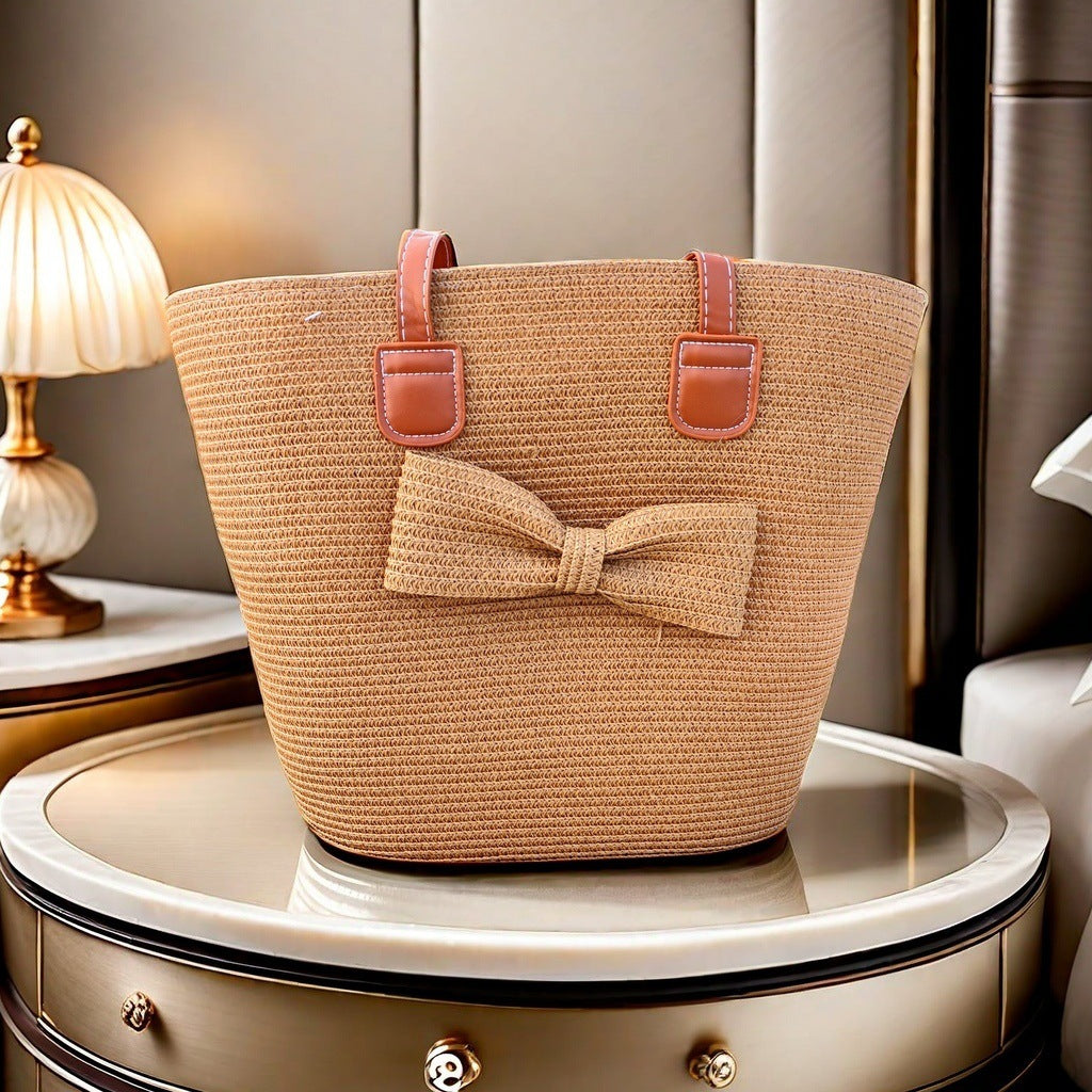 Adults Vacation Straw Hat With UV Protection, Featuring Braid Craftsmanship, Available In Beige For Spring