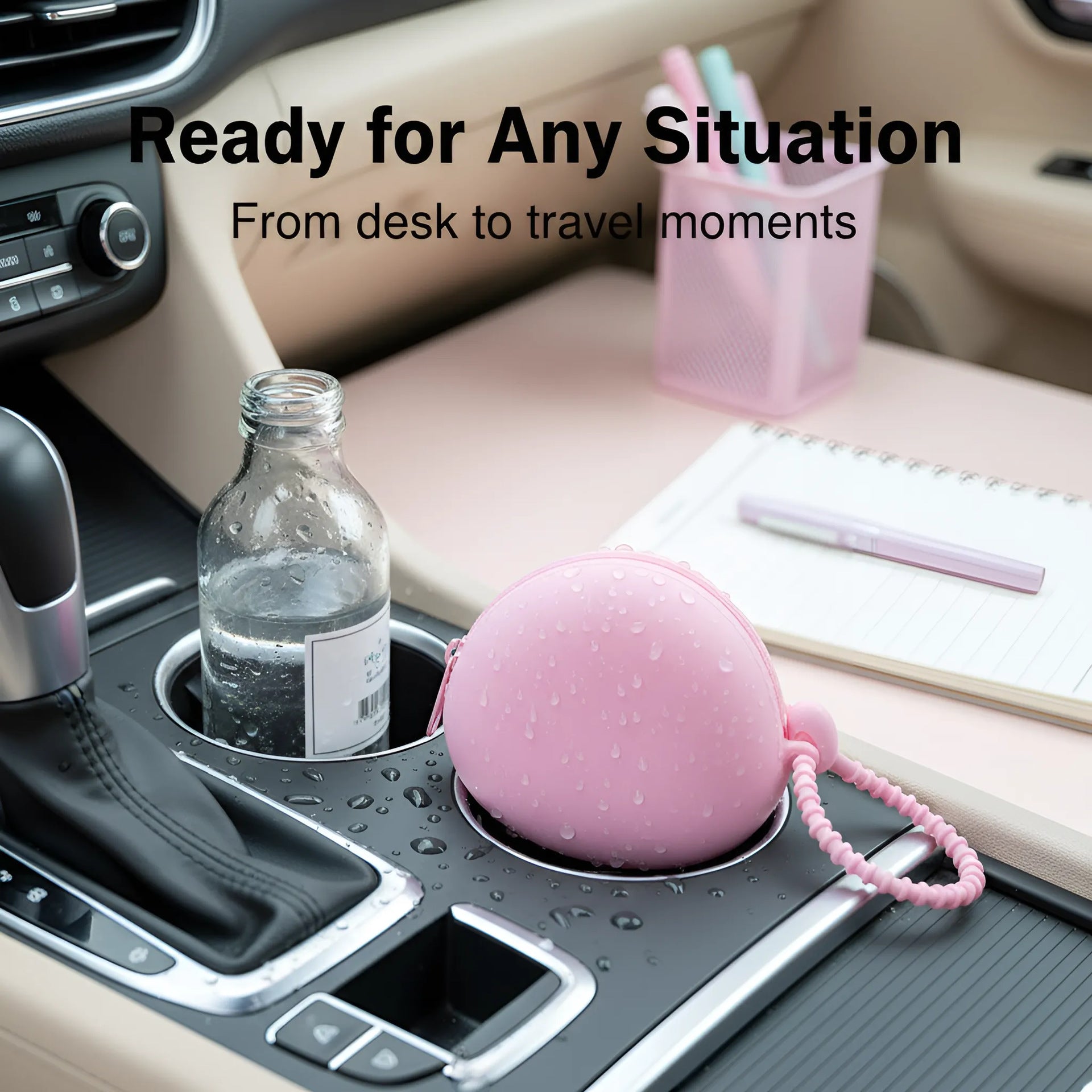 Modern Style Solid Color Storage Bag Made Of Durable Silica Gel For Convenient Organization