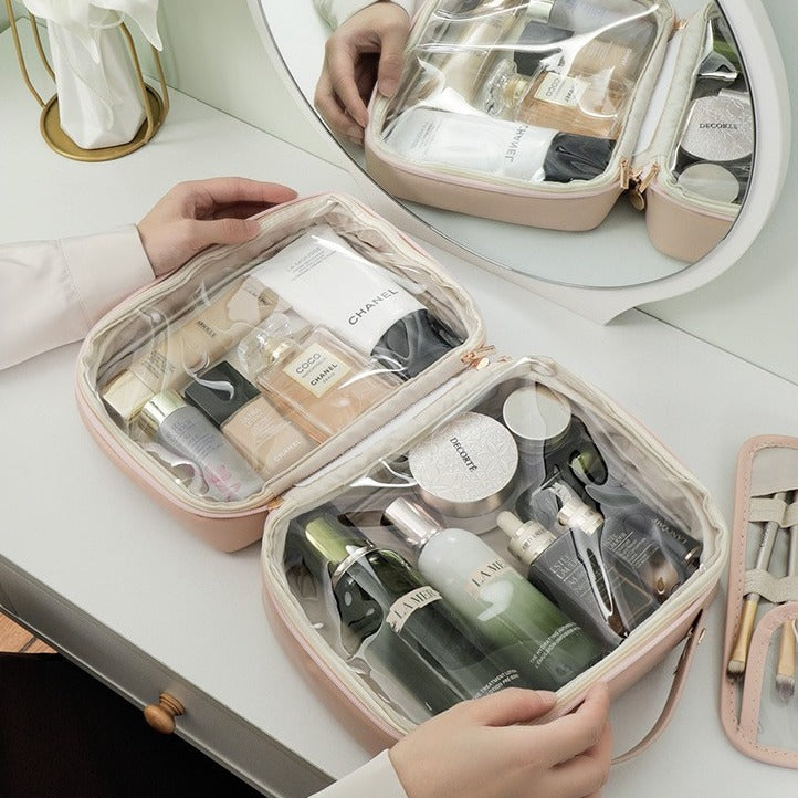 Nordic Style Solid Color Storage Bag Made Of Durable PUR Material With Convenient Storage Features