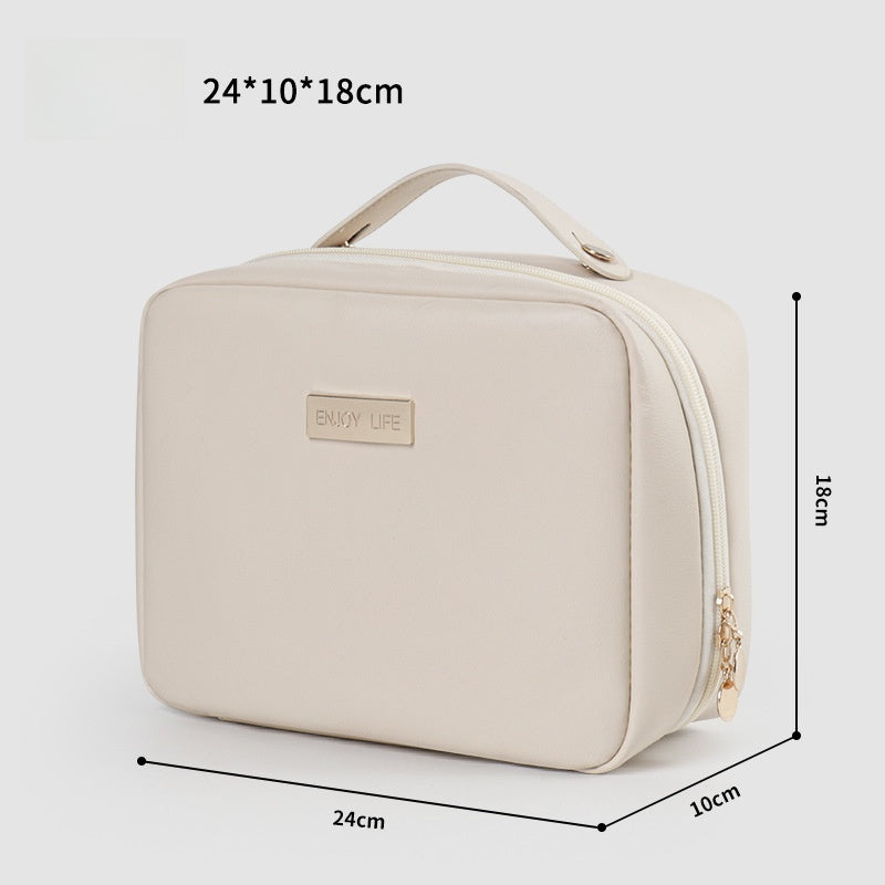 Nordic Style Solid Color Storage Bag Made Of Durable PUR Material With Convenient Storage Features