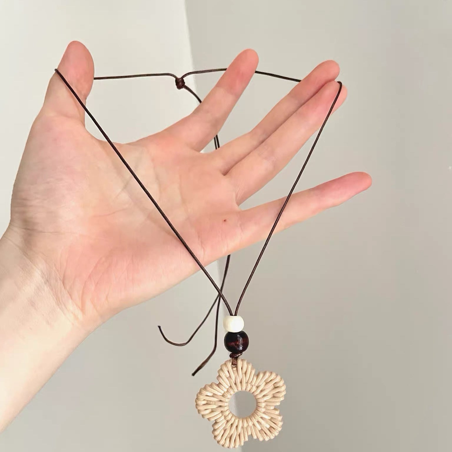 Lady Modern Style Solid Color Titanium Steel Tassel Plating Layered Necklaces