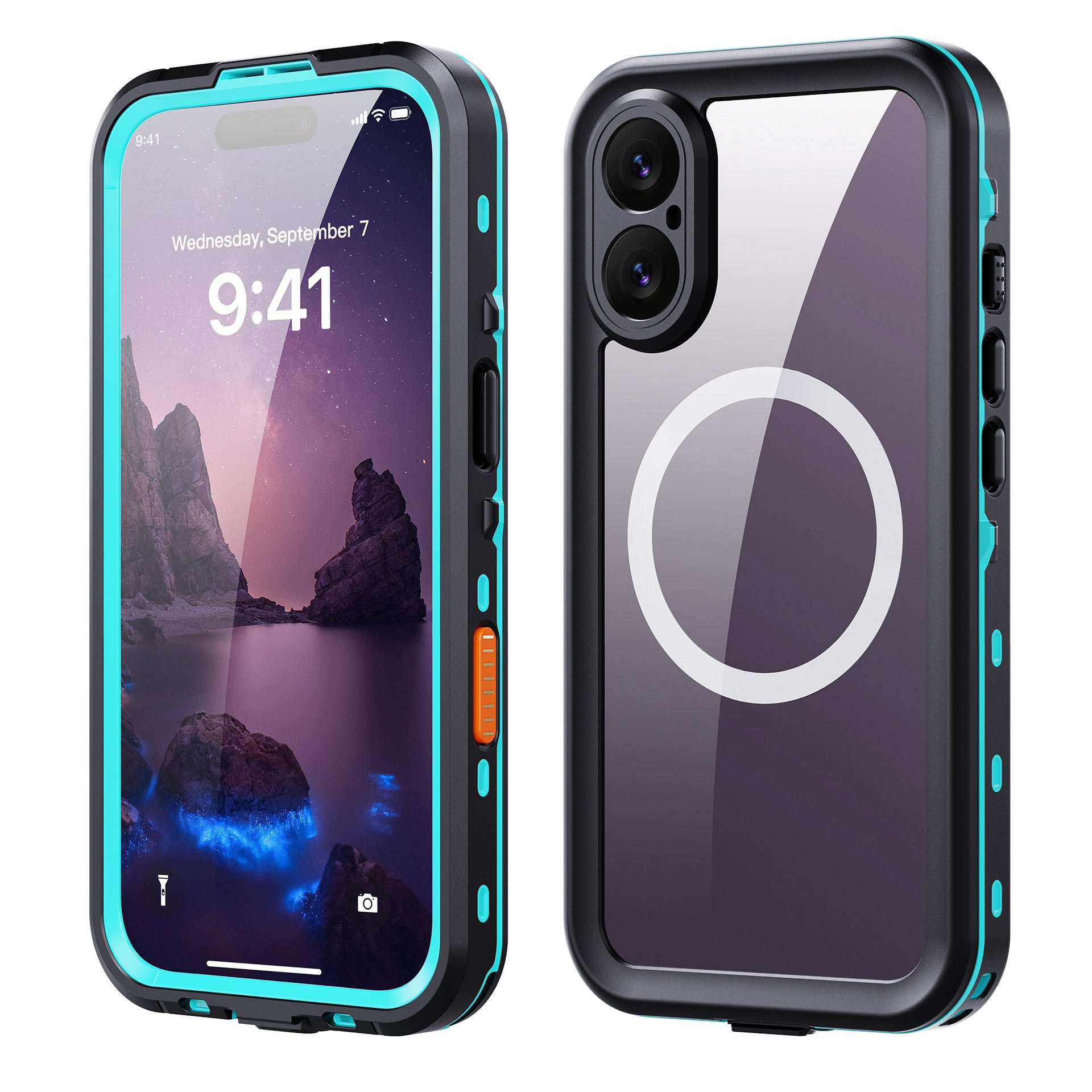 Fruit Pattern TPU Phone Case In Dyed Black For Apple IPhone Protection