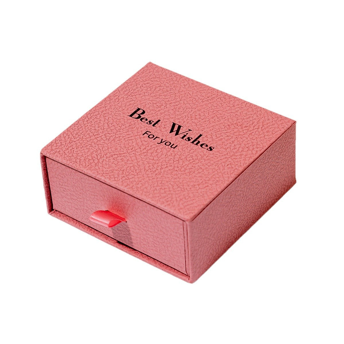 Natural Pink Paper Jewelry Box For Elegant And Eco-Friendly Jewelry Storage