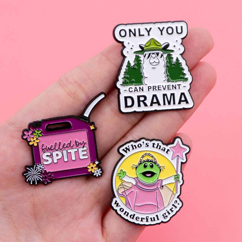 Alpaca Pin Made Of Durable Zinc Alloy