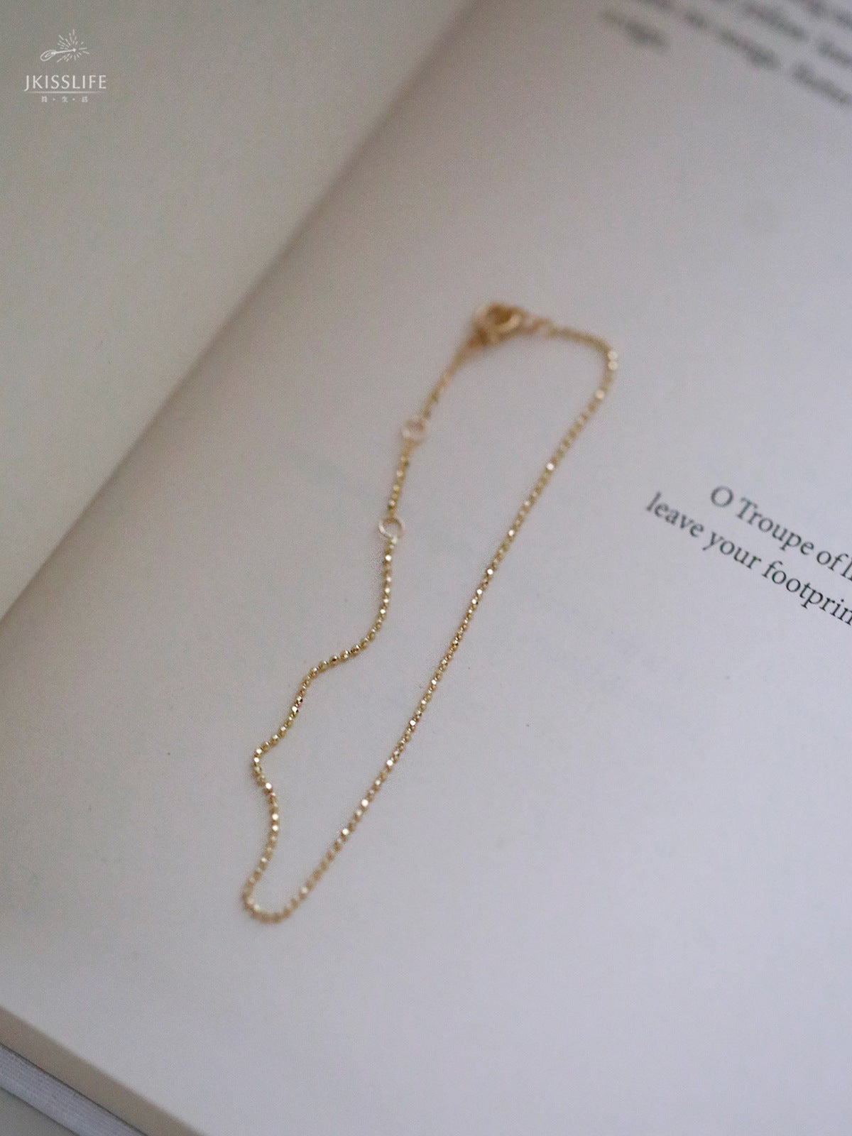Cartoon Bracelets For Women Featuring 925 Sterling Silver Micro Super Whisper Thin Chain With Electroplated Gold Plating