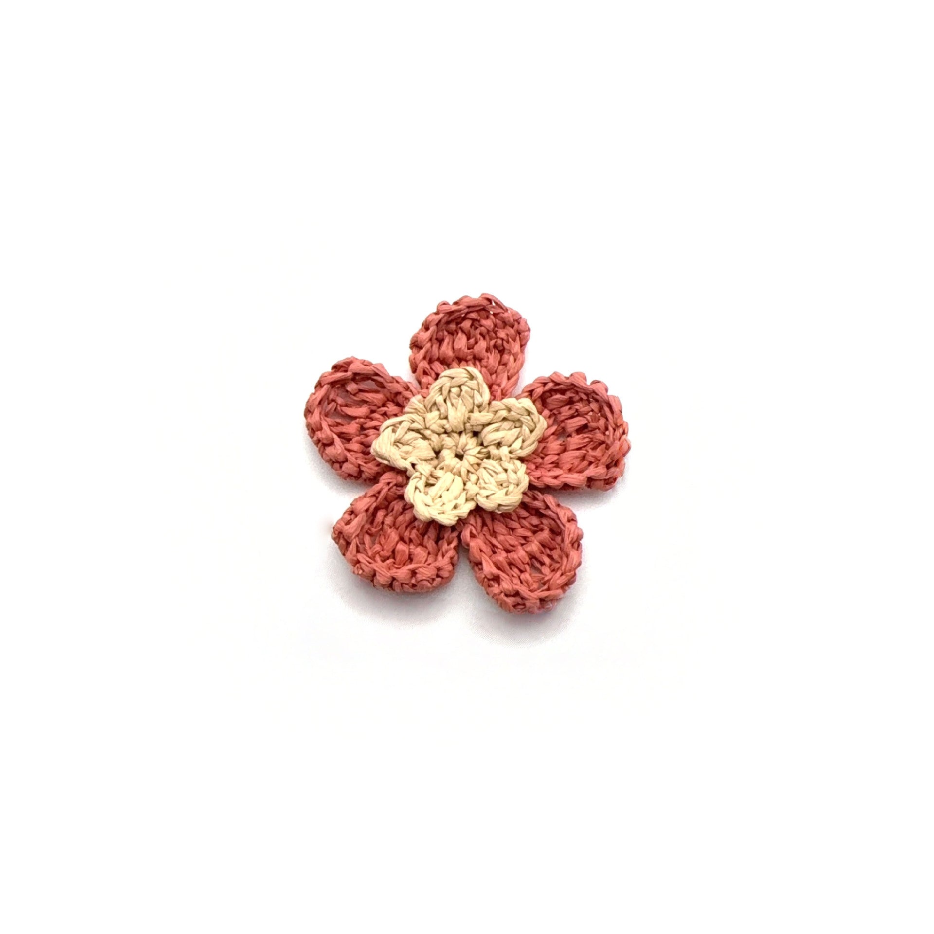 Original Design Flowers Patch Made Of Raffia, Perfect For Jewelry Accessories