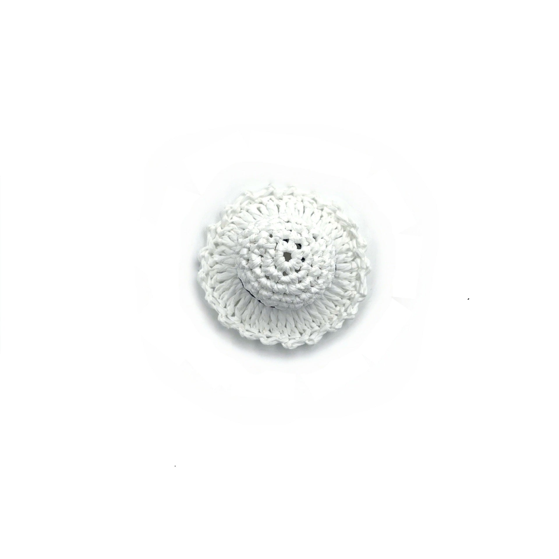 Knitting Jewelry Accessories Made With Raffia In Yellow Color