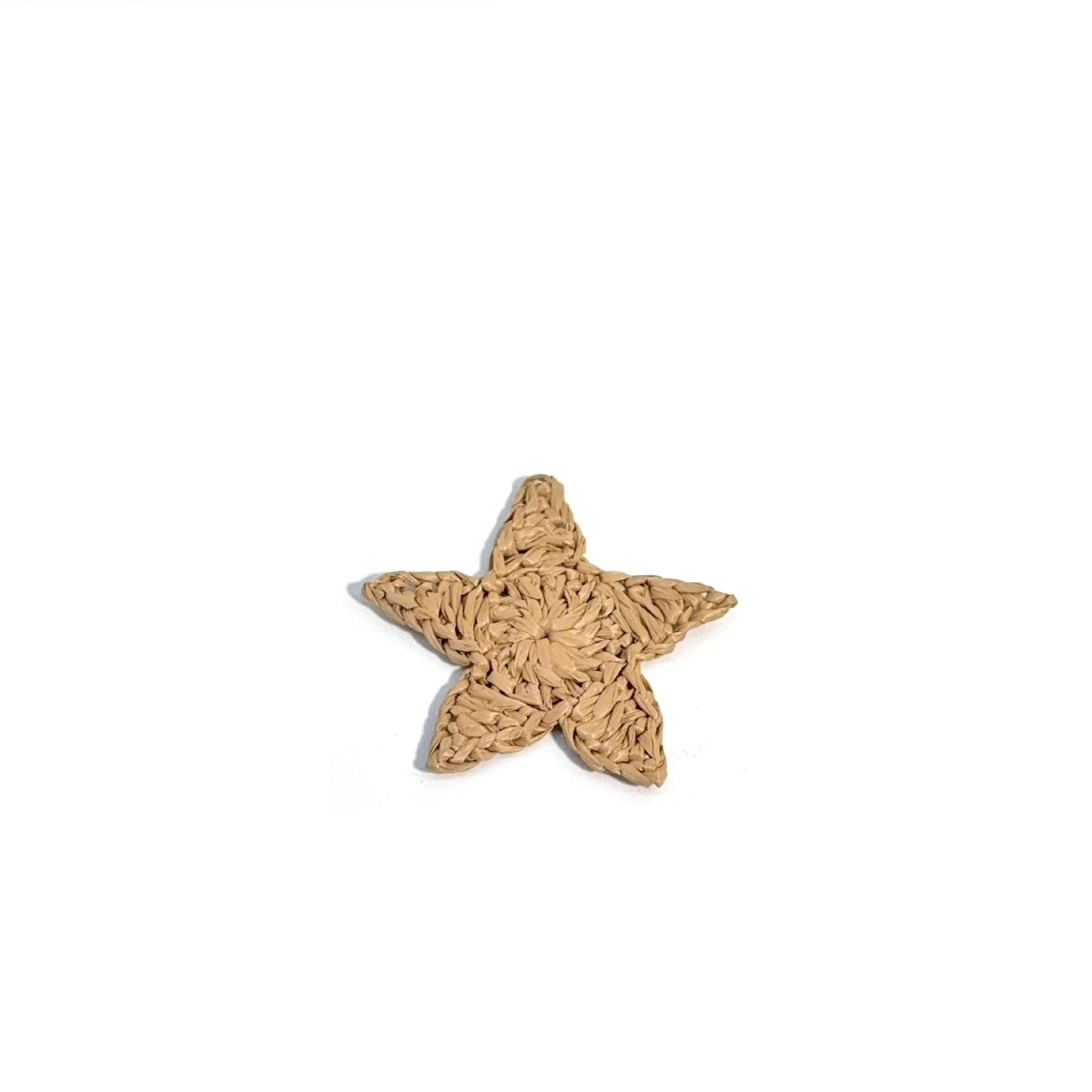 Pentagram Knitting Raffia Jewelry Accessory In Pastoral Style