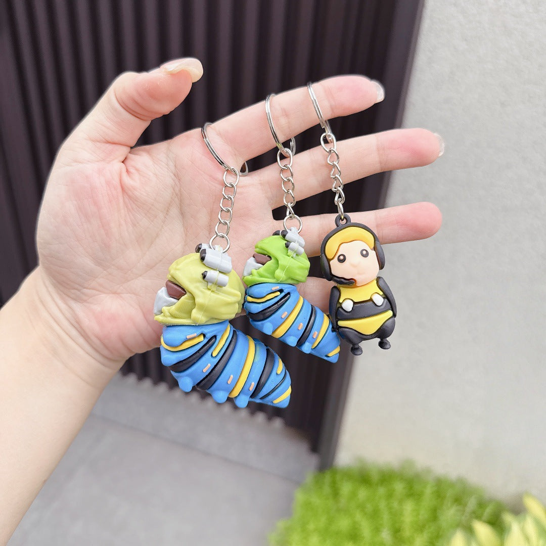 Dragon Key Chain For Children’s Day Featuring Soft Glue Material, Perfect Gift Accessory