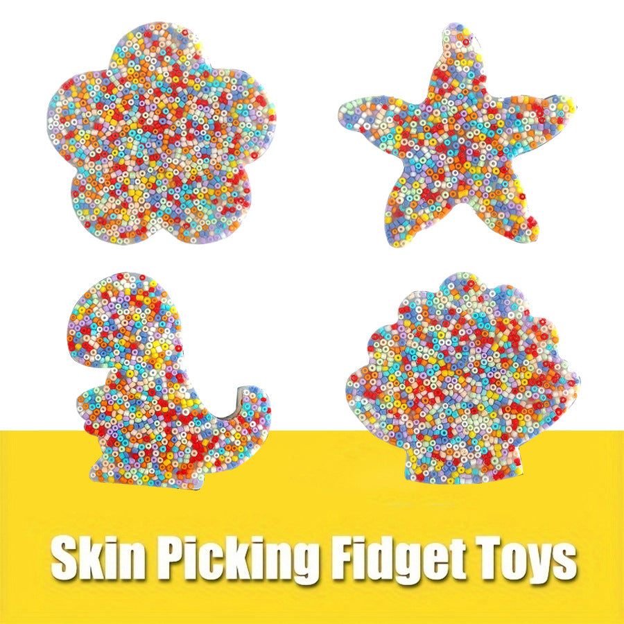 Fish Fidget Toys Made Of Silica Gel, 4 Pieces Set For Stress Relief And Fun