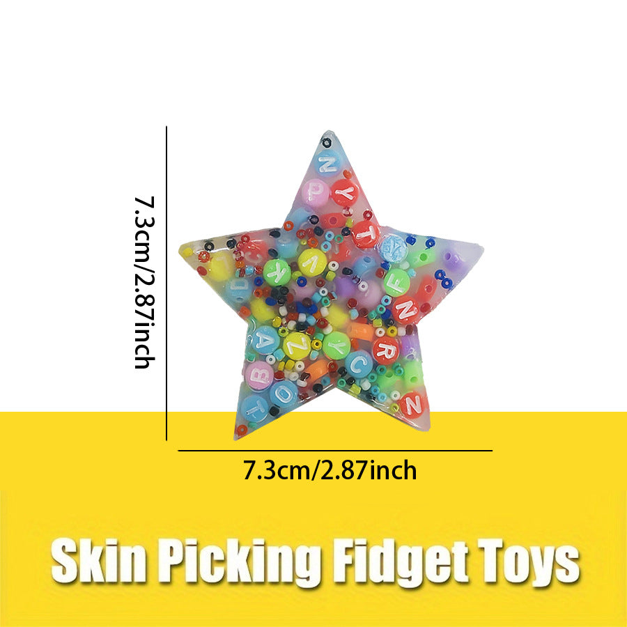 Fish Fidget Toys Made Of Silica Gel, 4 Pieces Set For Stress Relief And Fun