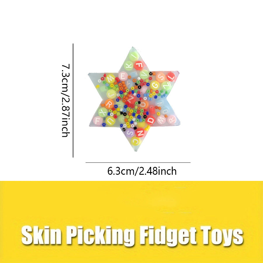 Fish Fidget Toys Made Of Silica Gel, 4 Pieces Set For Stress Relief And Fun