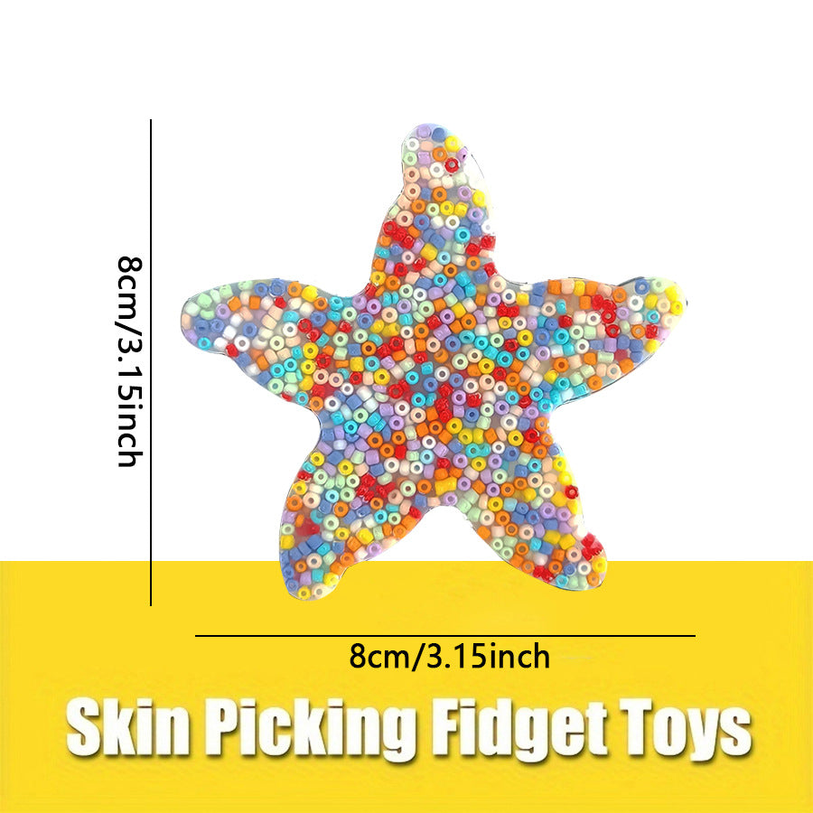 Fish Fidget Toys Made Of Silica Gel, 4 Pieces Set For Stress Relief And Fun
