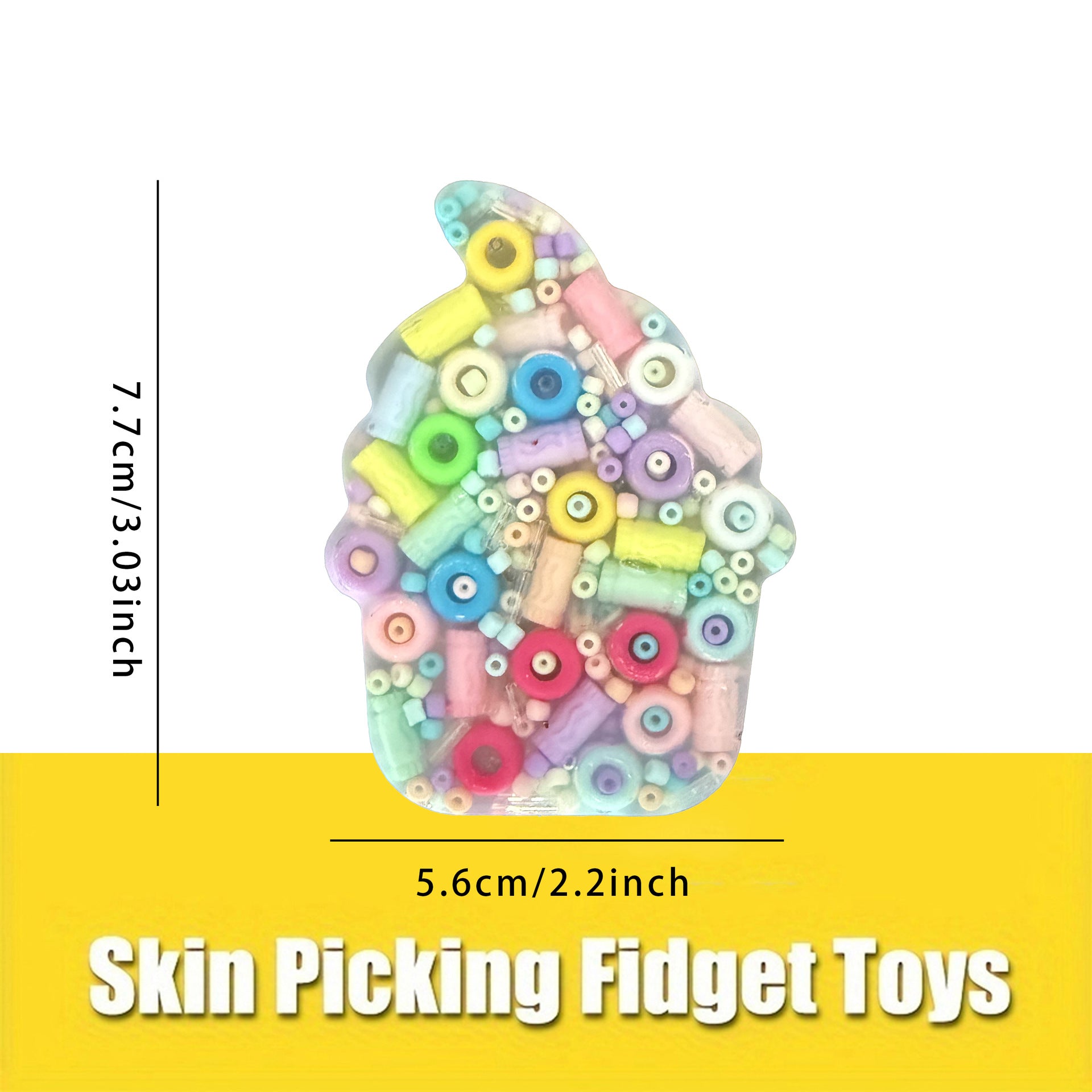 Fish Fidget Toys Made Of Silica Gel, 4 Pieces Set For Stress Relief And Fun