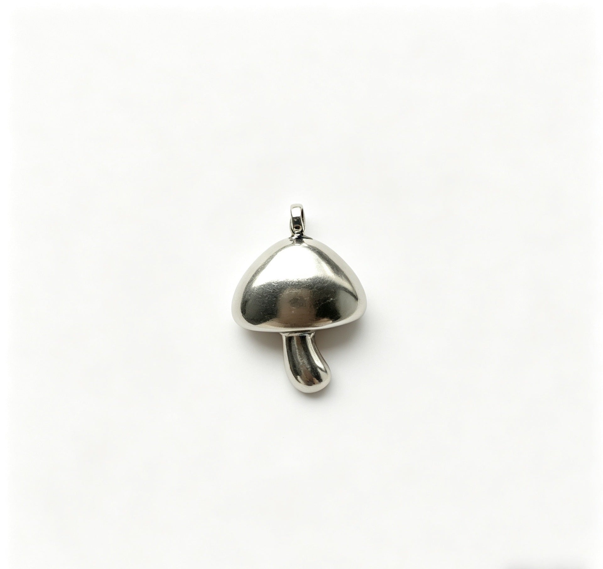 Ocean Pattern Pendant In Steel Color, Made Of Titanium Steel Featuring Marine Style Design