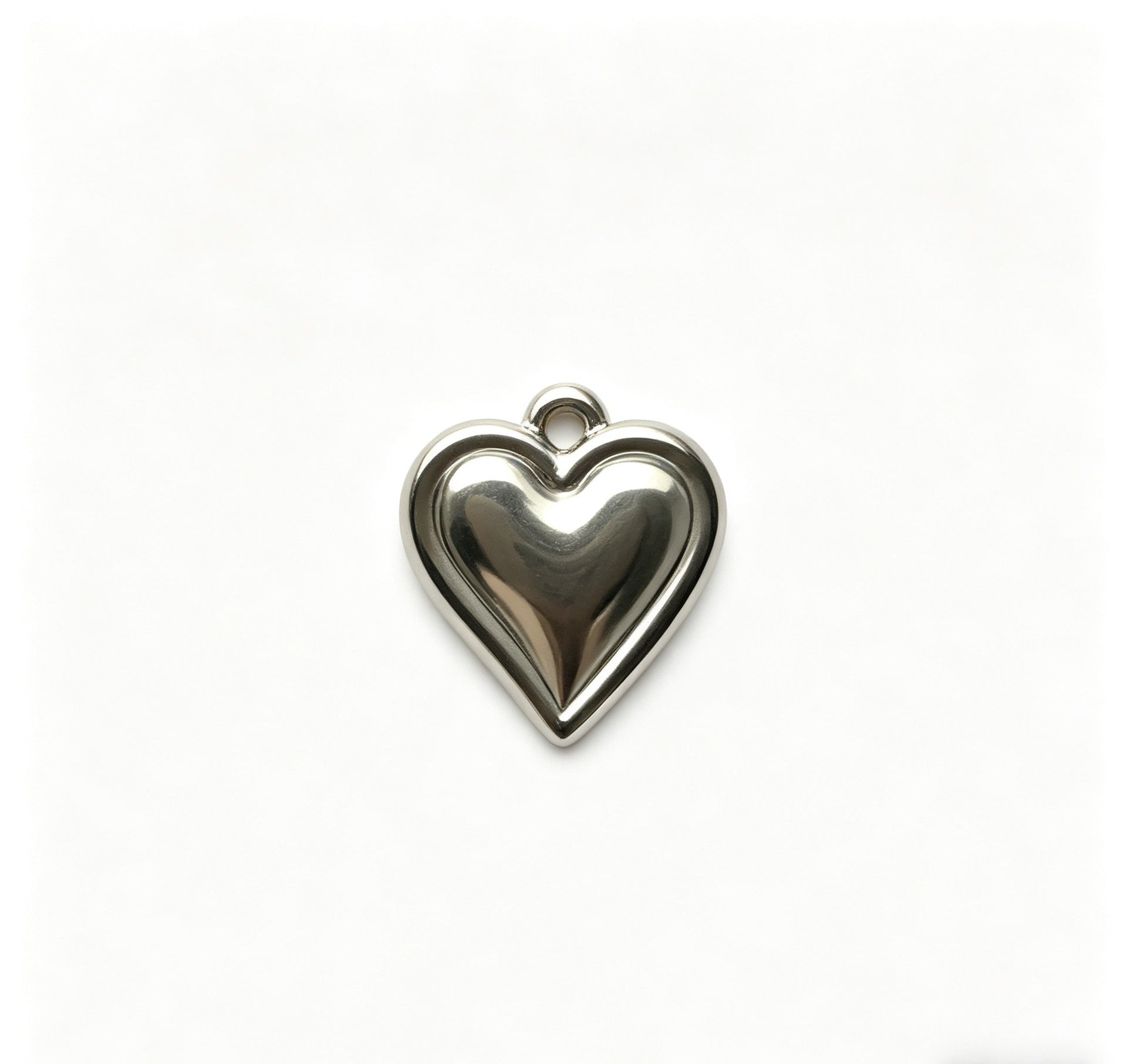 Ocean Pattern Pendant In Steel Color, Made Of Titanium Steel Featuring Marine Style Design