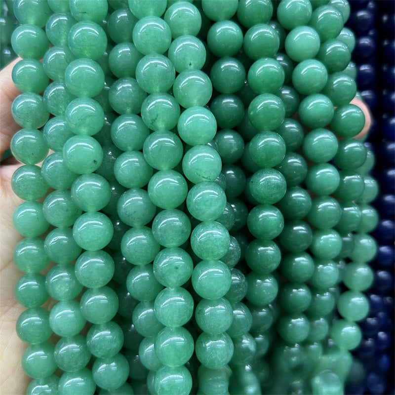 Natural Chalcedony Jewelry Featuring Elegant Beading Craftsmanship