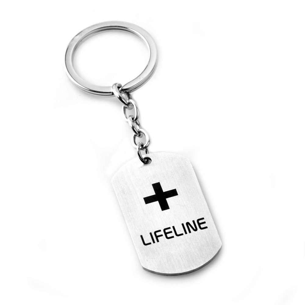 New Year Game Key Chain Made Of Durable Titanium Steel, Perfect For Festive Accessories