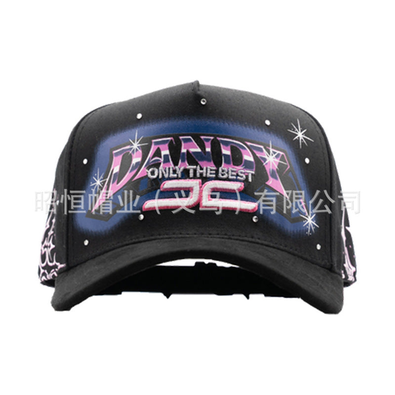 New Style Outdoor Baseball Cap With Embroidery, Made Of Cotton, Suitable For All Seasons