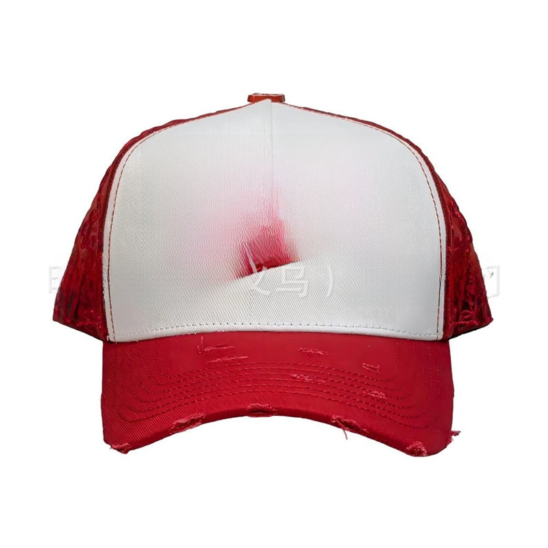 New Style Outdoor Baseball Cap With Embroidery, Made Of Cotton, Suitable For All Seasons