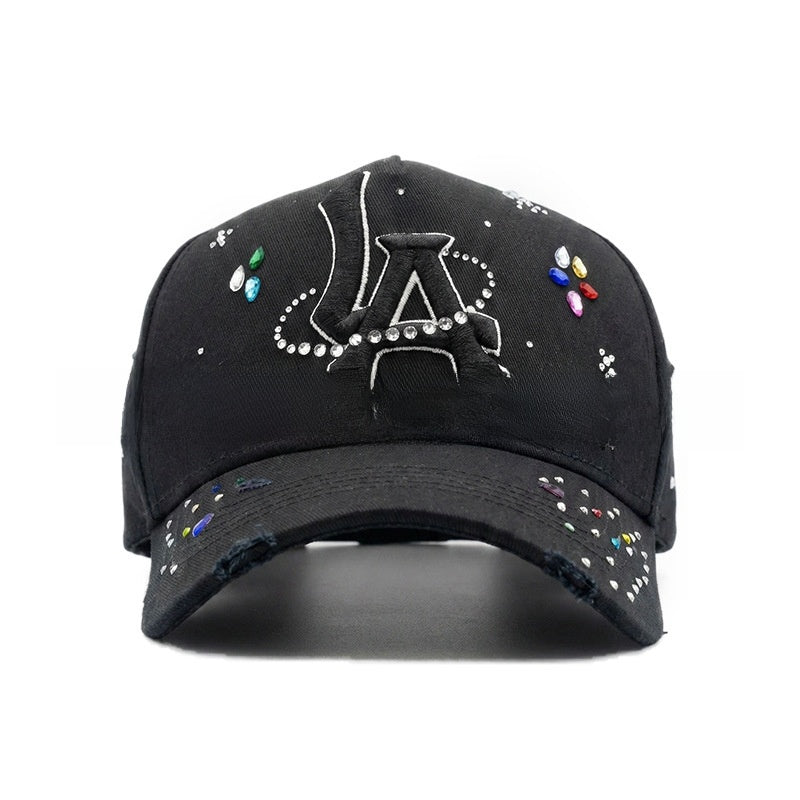 New Style Outdoor Baseball Cap With Embroidery, Made Of Cotton, Suitable For All Seasons