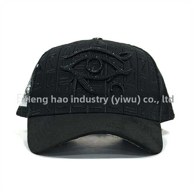 New Style Outdoor Baseball Cap With Embroidery, Made Of Cotton, Suitable For All Seasons