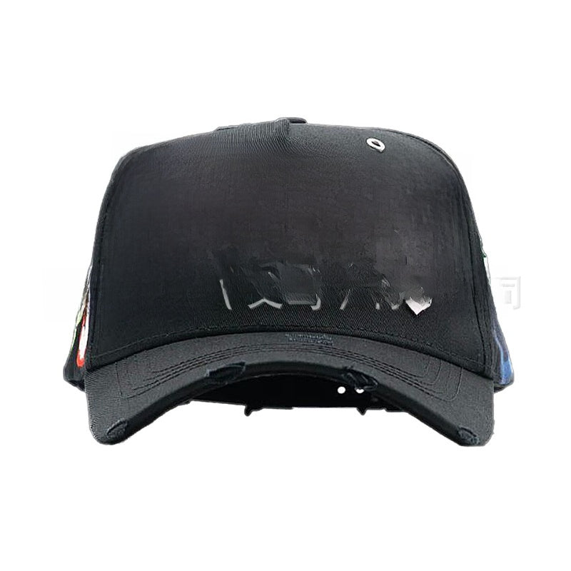 New Style Outdoor Baseball Cap With Embroidery, Made Of Cotton, Suitable For All Seasons