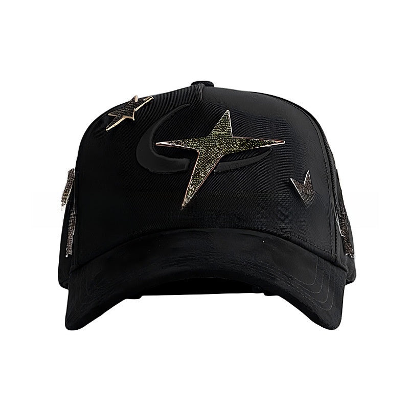 New Style Outdoor Baseball Cap With Embroidery, Made Of Cotton, Suitable For All Seasons
