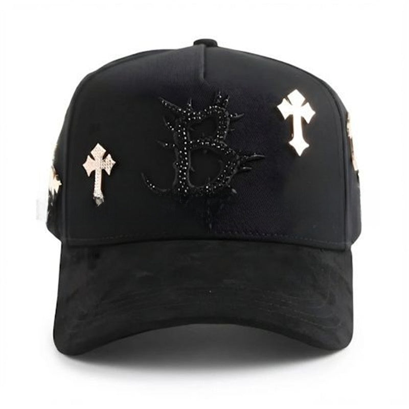 New Style Outdoor Baseball Cap With Embroidery, Made Of Cotton, Suitable For All Seasons