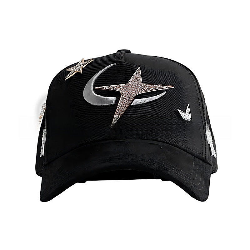 New Style Outdoor Baseball Cap With Embroidery, Made Of Cotton, Suitable For All Seasons