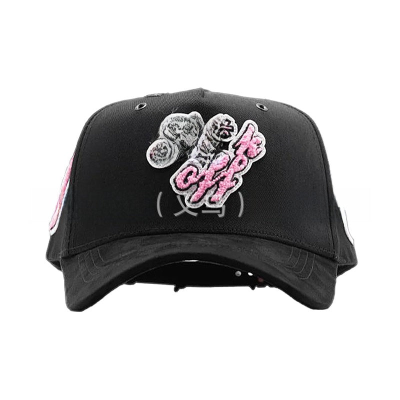 New Style Outdoor Baseball Cap With Embroidery, Made Of Cotton, Suitable For All Seasons