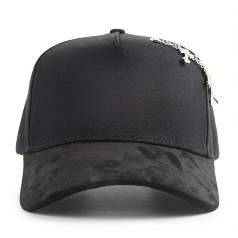 New Style Outdoor Baseball Cap With Embroidery, Made Of Cotton, Suitable For All Seasons