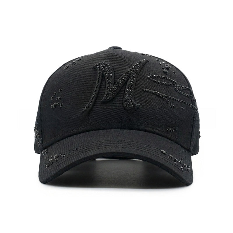 New Style Outdoor Baseball Cap With Embroidery, Made Of Cotton, Suitable For All Seasons