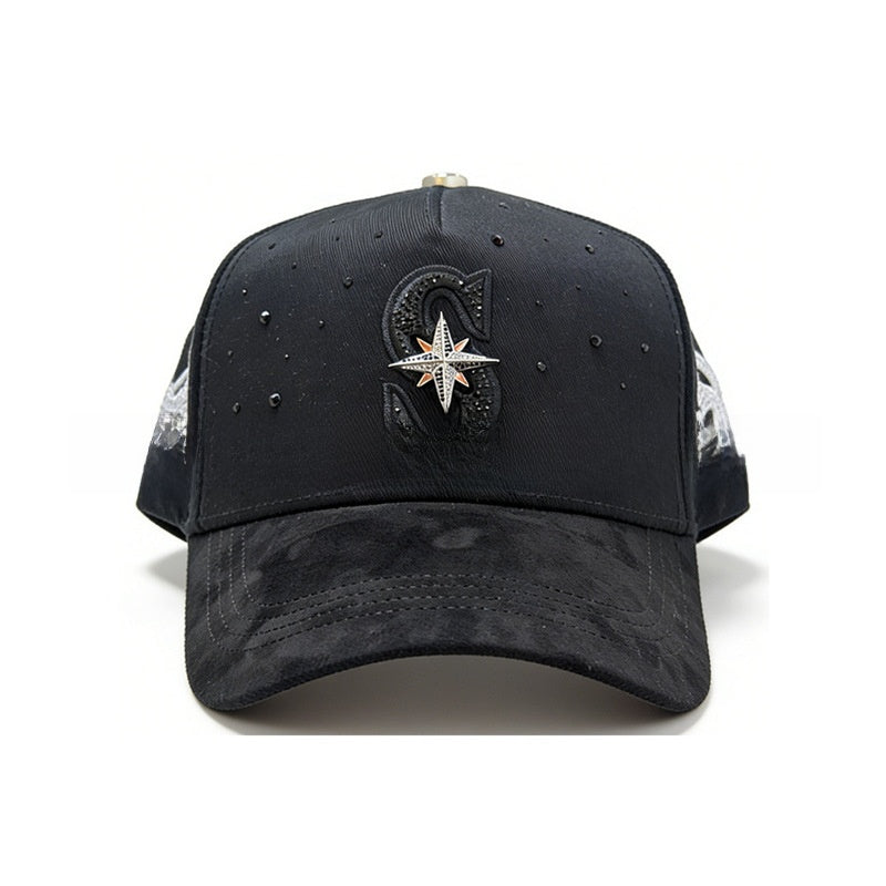 New Style Outdoor Baseball Cap With Embroidery, Made Of Cotton, Suitable For All Seasons
