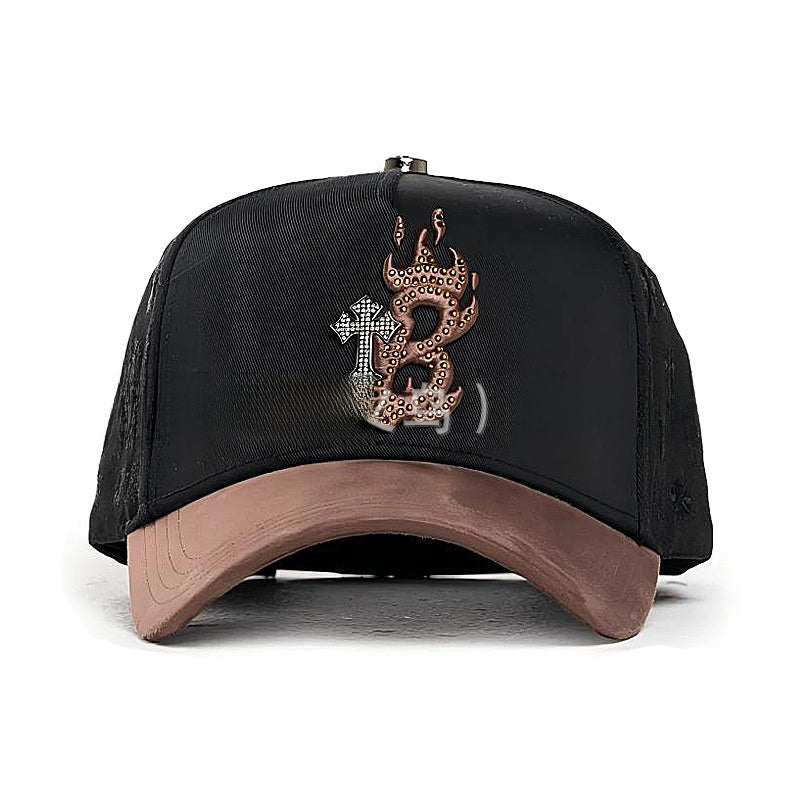 New Style Outdoor Baseball Cap With Embroidery, Made Of Cotton, Suitable For All Seasons