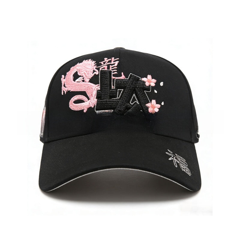 New Style Outdoor Baseball Cap With Embroidery, Made Of Cotton, Suitable For All Seasons